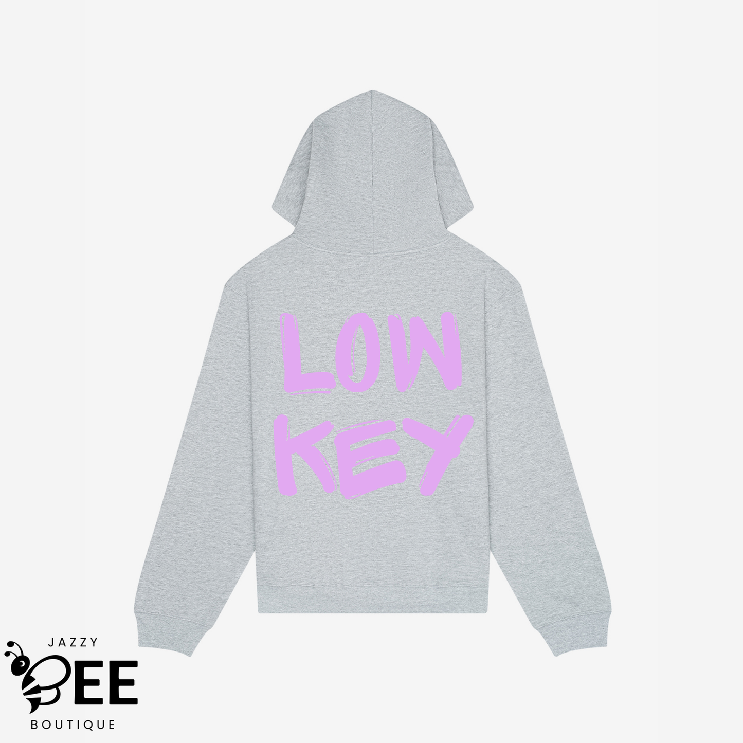 Low Key Hoodie - Light Gray