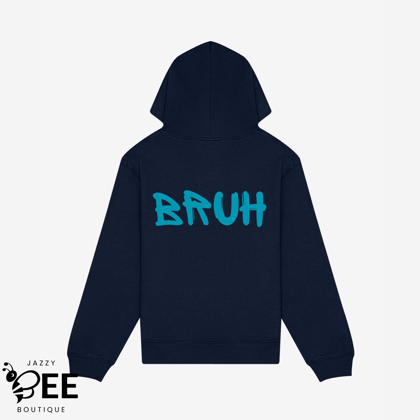 Bruh Hoodie - Navy