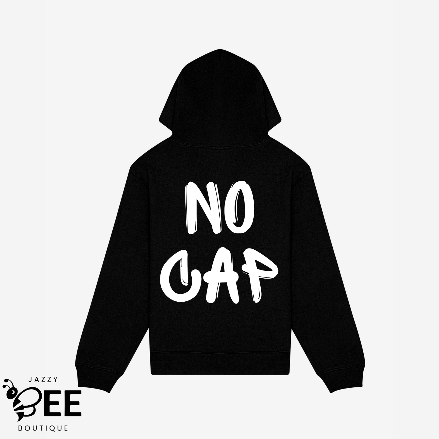 No Cap Hoodie - Black