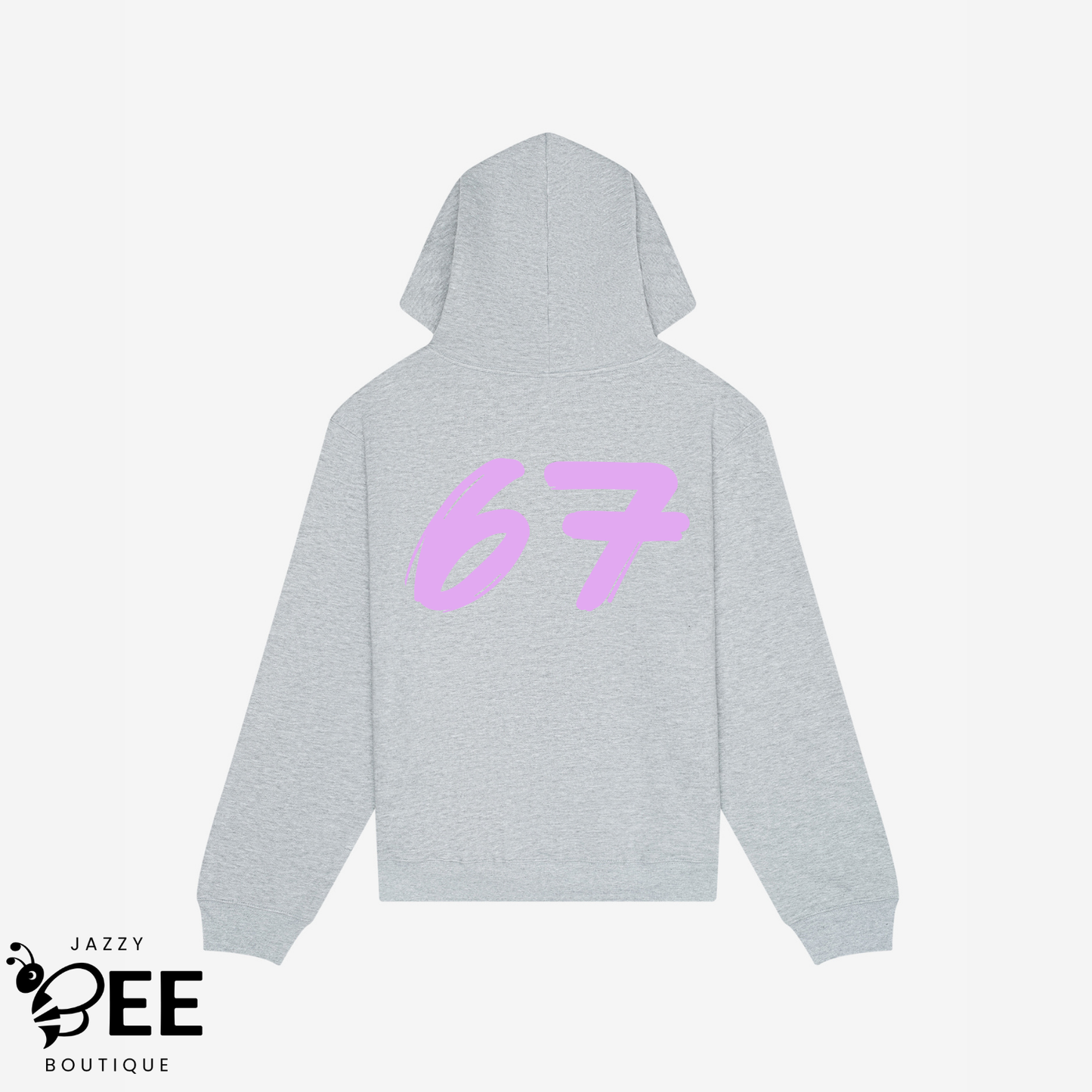 67 Hoodie - Light Gray