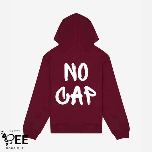No Cap Hoodie - Maroon