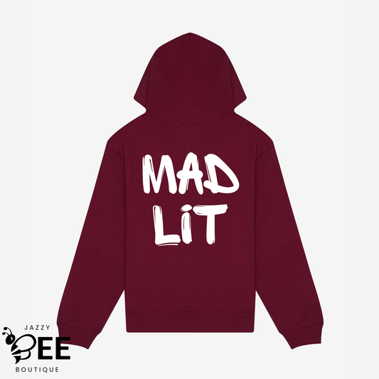 Mad Lit Hoodie - Maroon