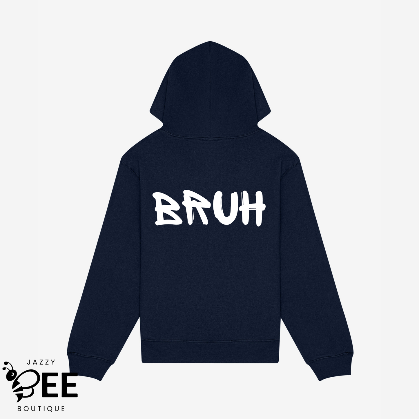Bruh Hoodie - Navy