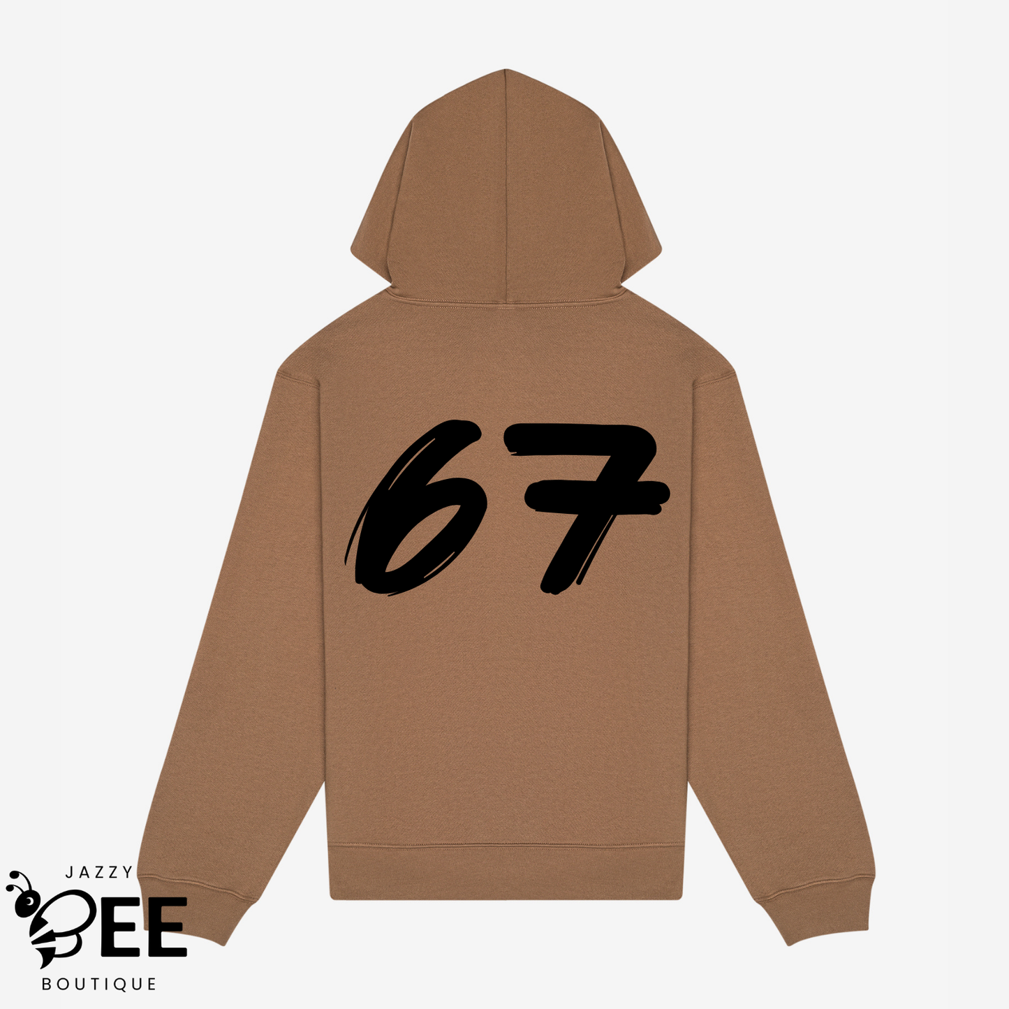 67 Hoodie - Brown