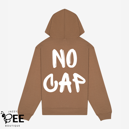 No Cap Hoodie - Brown