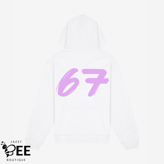 67 Hoodie - White