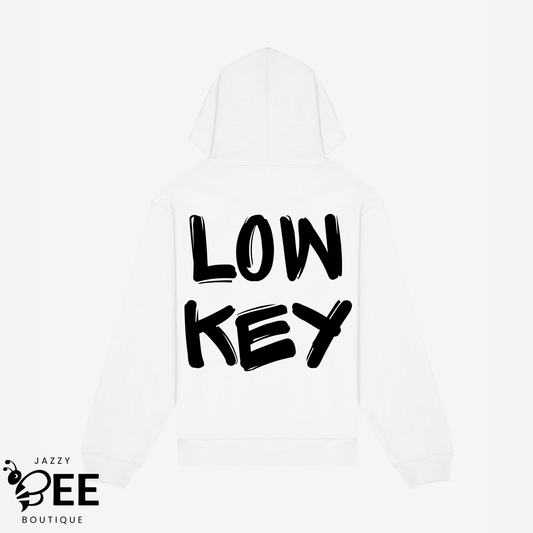 Low Key Hoodie - White