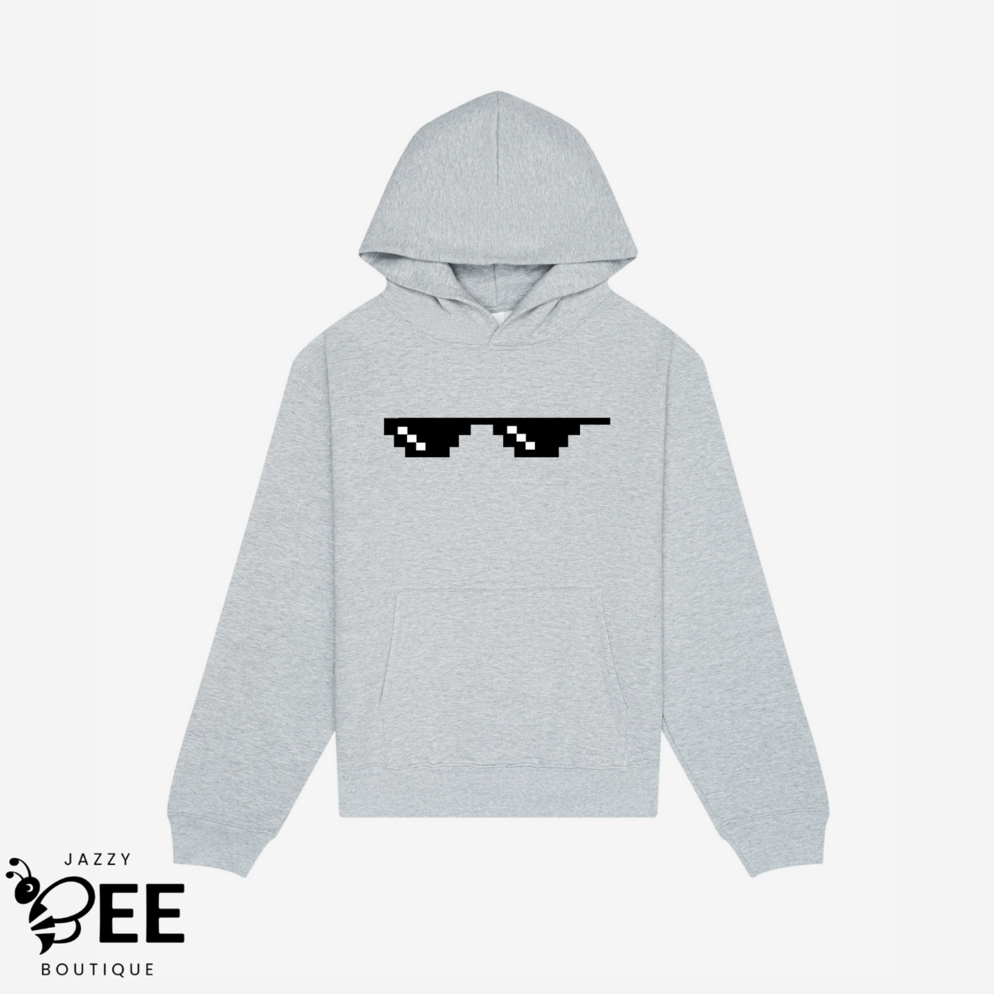Bruh Hoodie - Light Gray