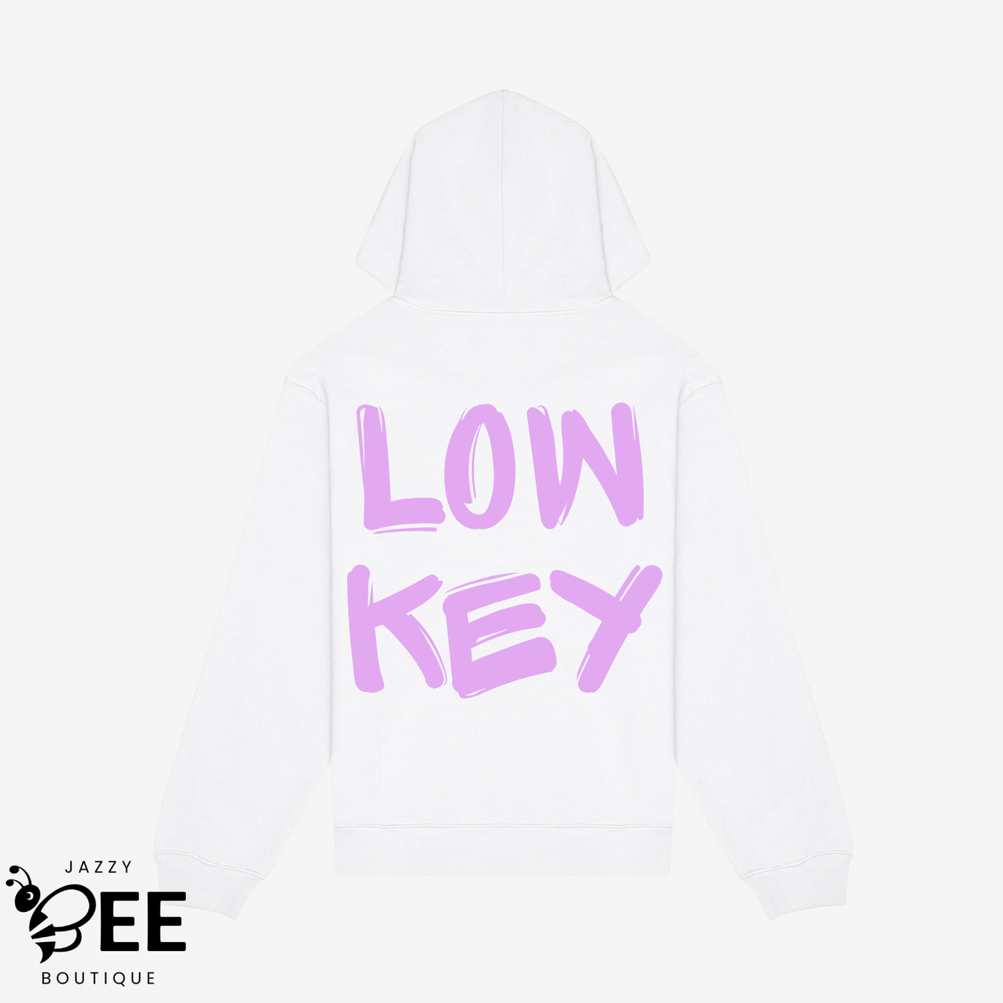 Low Key Hoodie - White