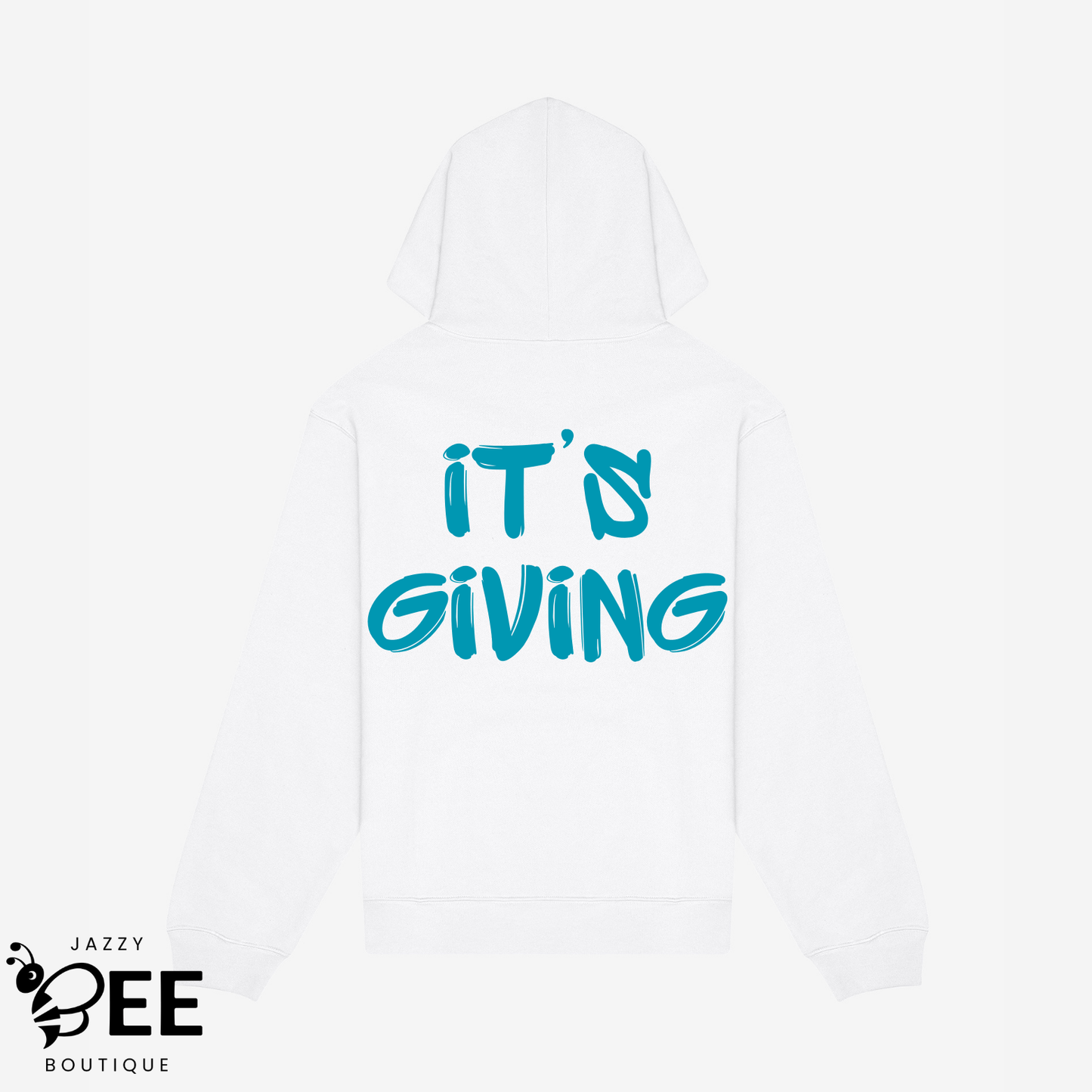 It's Giving Hoodie - White