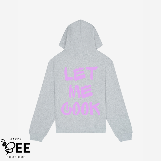 Let Me Cook Hoodie - Light Gray