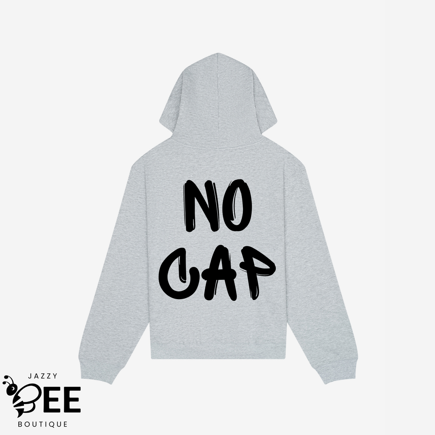 No Cap Hoodie - Light Gray