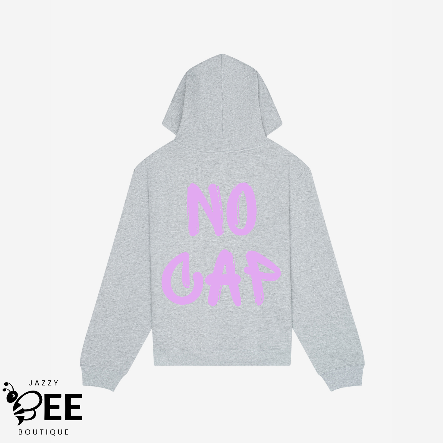 No Cap Hoodie - Light Gray