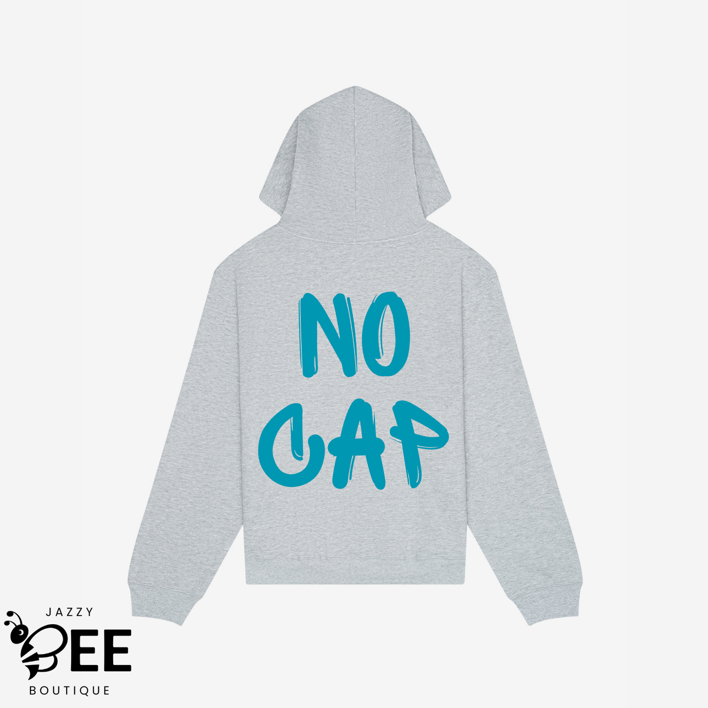 No Cap Hoodie - Light Gray