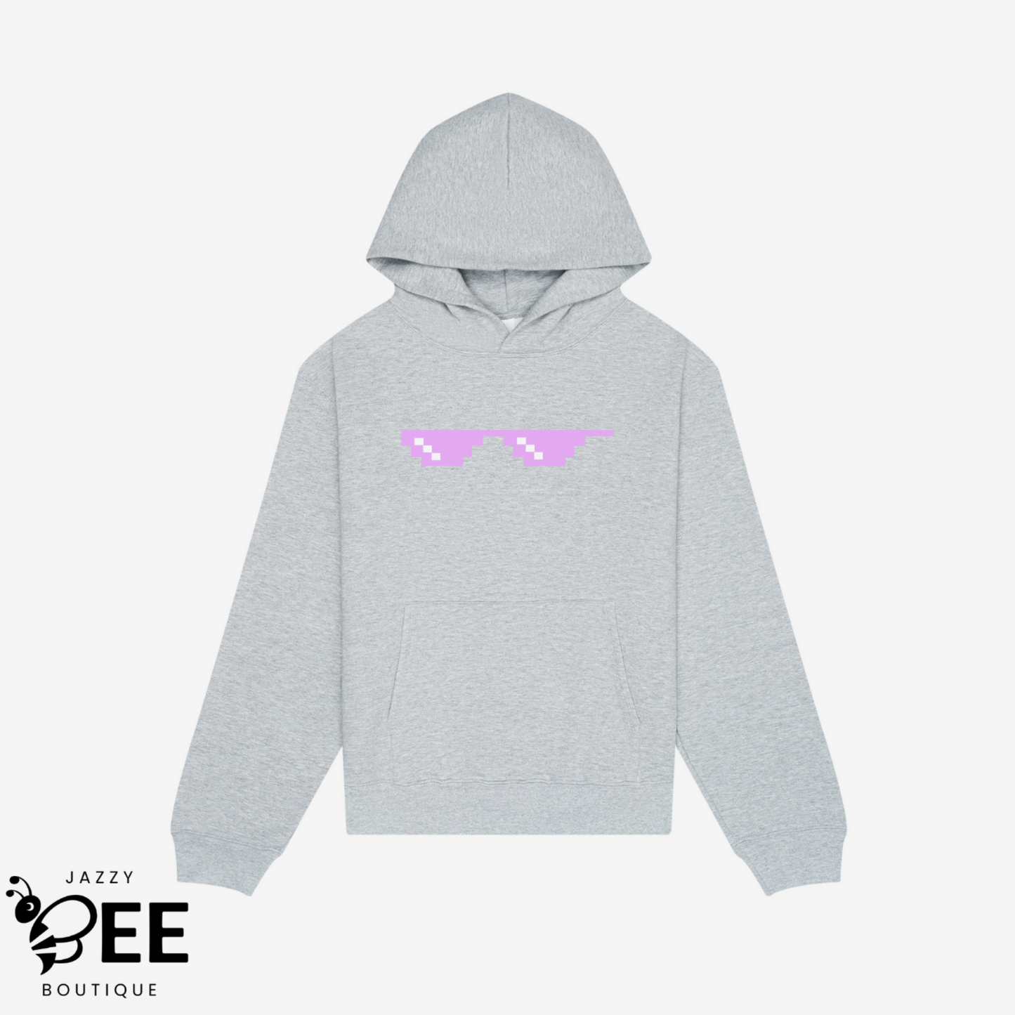 Bruh Hoodie - Light Gray