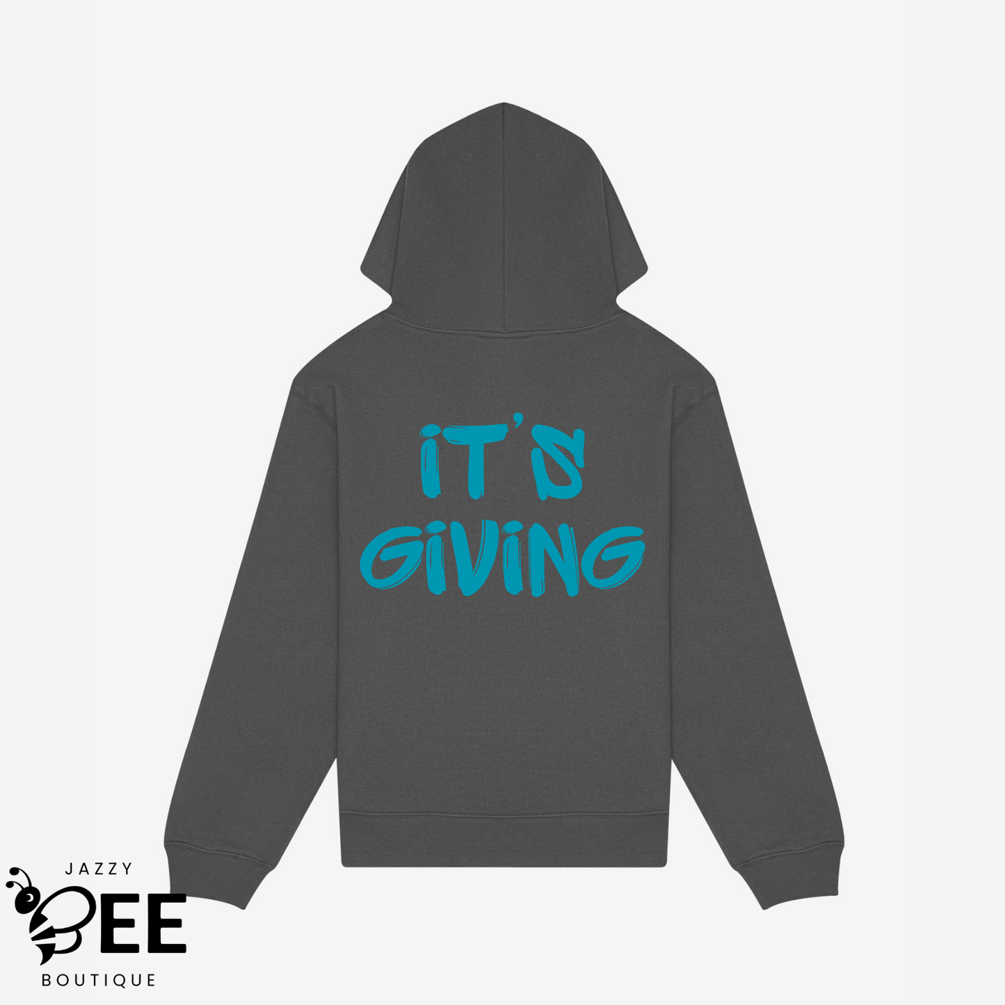 It's Giving Hoodie - Gray