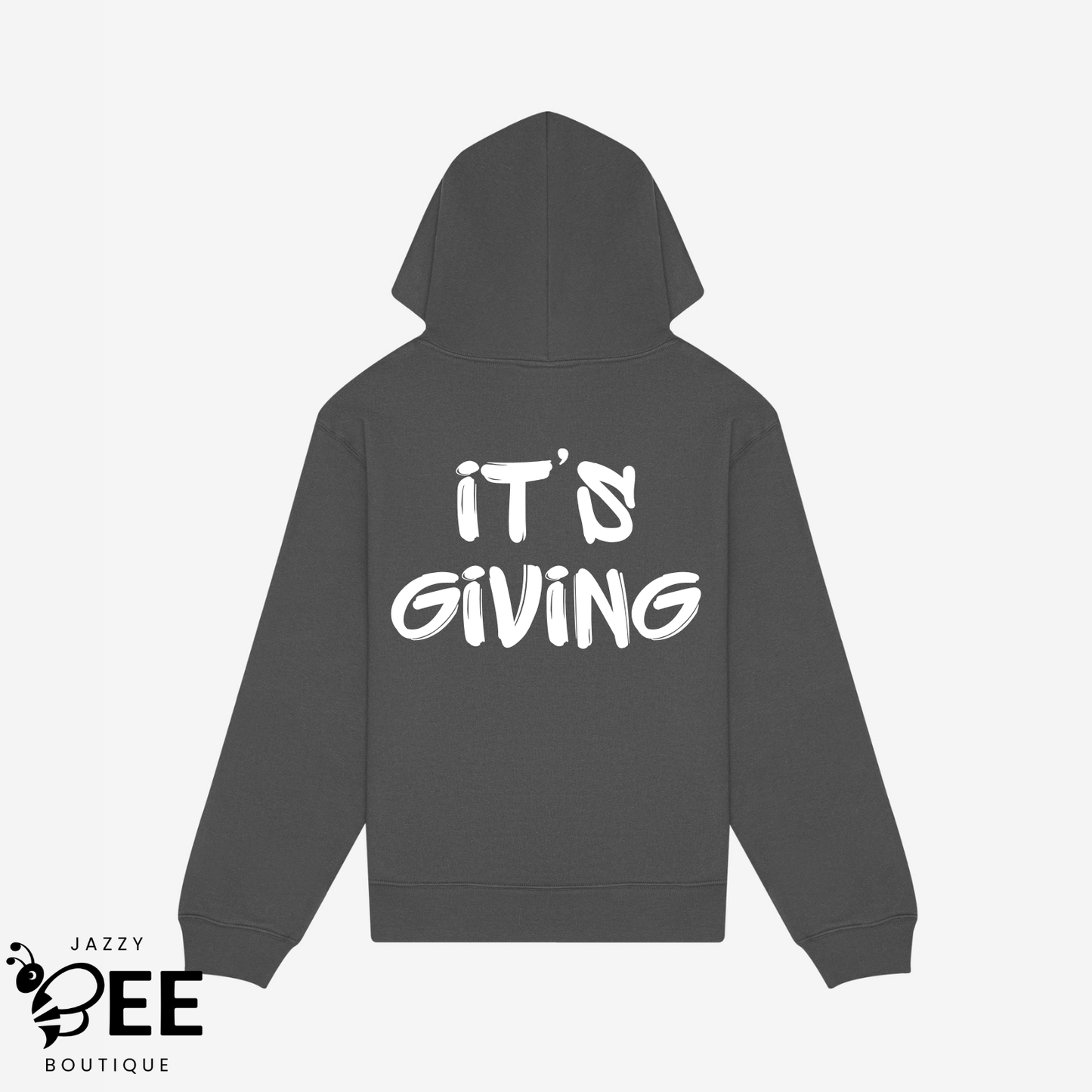 It's Giving Hoodie - Gray