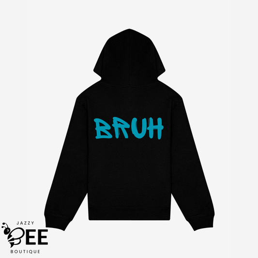 Bruh Hoodie - Black