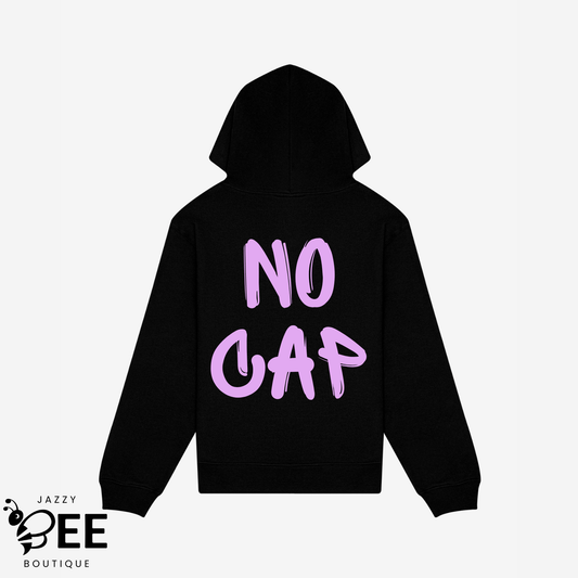 No Cap Hoodie - Black