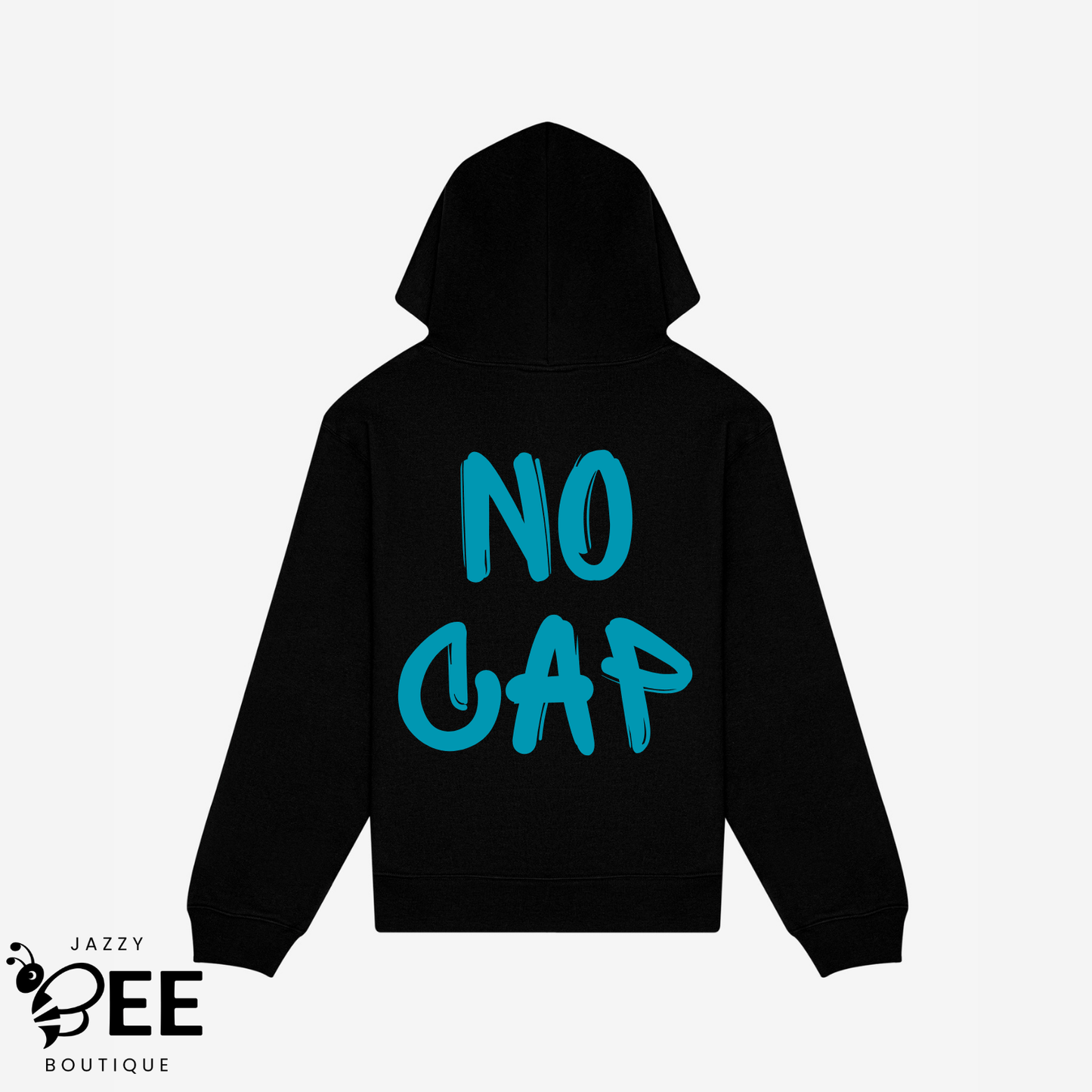 No Cap Hoodie - Black