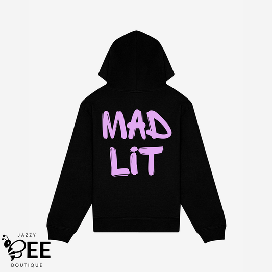 Mad Lit Hoodie - Black