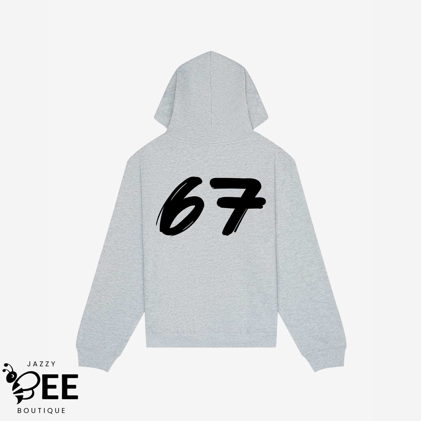 67 Hoodie - Light Gray
