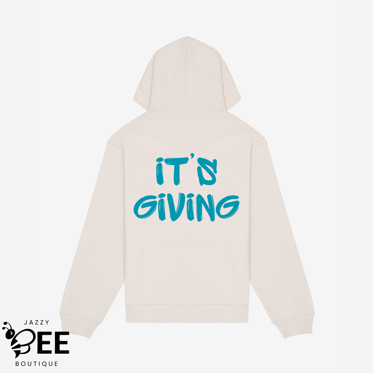 It's Giving Hoodie - Natural