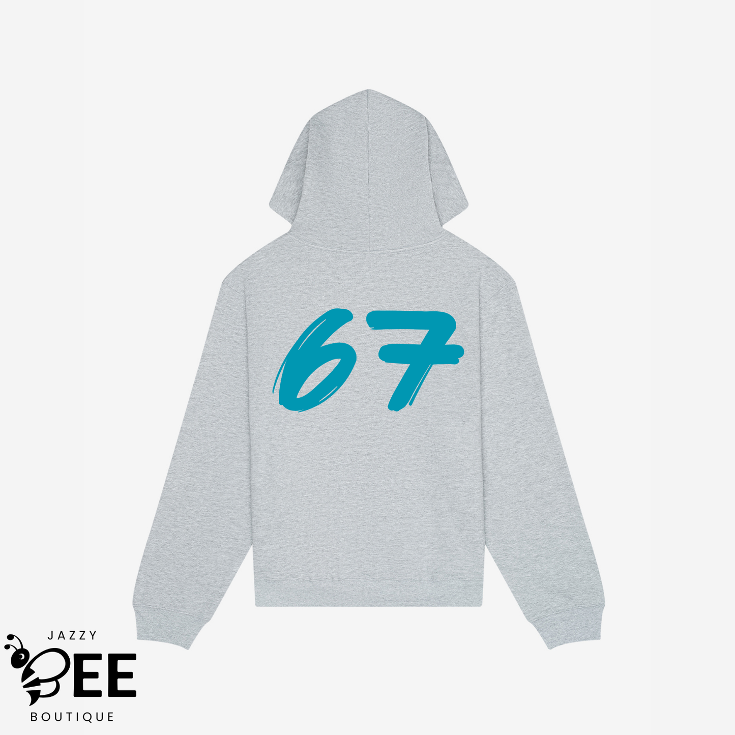 67 Hoodie - Light Gray